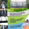 Upper Bounce Square Trampoline Set with Premium Top-Ring Enclosure and Safety Pad - Outdoor Trampoline for Kids & Adults - 3 of 4