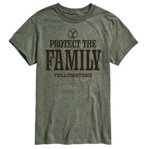 Men's - Yellowstone - We Are Family Y Brand Short Sleeve Graphic T-Shirt - 1 of 4