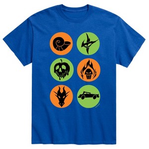 Men's - Disney Villains - Icons Short Sleeve Graphic T-Shirt - 1 of 4