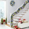 6FT Christmas Decorations Fall Garland with Lights,Christmas Wreath 20 LED 8 Function Timer - 2 of 4