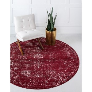 Unique Loom Sofia Casino Floral Indoor Woven Area Rug - 1 of 4