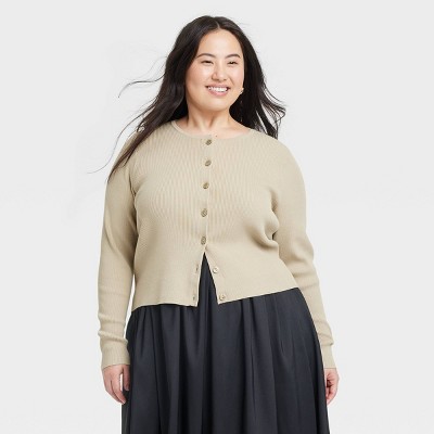 Women's Rib Cardigan - A New Day™