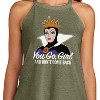 Women's - Disney Princess - You Go Girl Graphic High Neck Tank - 2 of 3