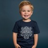 Tiger Face Mandala - Toddler Short Sleeve Graphic T-Shirt - 3 of 4