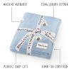 Baby Blanket for Boys100% Luxury Cotton Soft Knit Swaddle Blanket for Newborns and Infants Baby Boys and Girls - 3 of 4