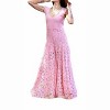 Women's Rose Lace Wide Leg Jumpsuit - Blue Buttercup - 2 of 4