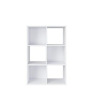 Homez 34.96 in. Tall Wood 3-Shelf Etagere Bookcase - 1 of 4