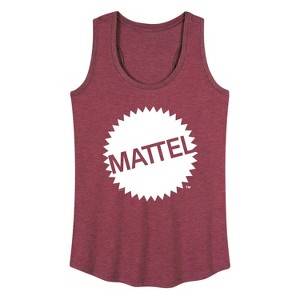Women's - Mattel - Mattel Original Logo Graphic Racerback Tank - 1 of 4