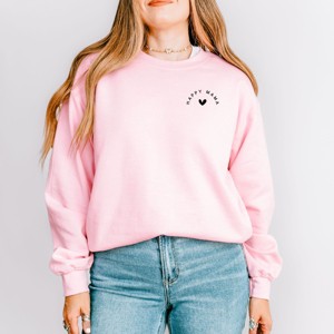 Simply Sage Market Happy Mama Heart Mini Sweatshirt - 1 of 4