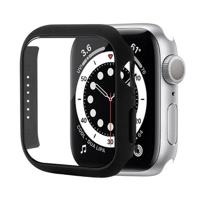 Link Rugged Apple Watch Bumper With Built Tempered Glass Screen ...
