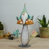 VIP Metal 20 in. Multicolor Gnome on Mushroom Decor - 2 of 4