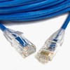 Custom Cable Connection 35 Foot 550 Megahertz 10 Gbps Cat 6 High Speed Ethernet Patch Plenum Cable for Data Transfer and Internet Connectivity, Blue - 3 of 4