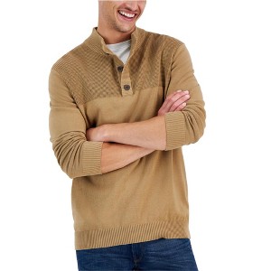 Club Room Mens Knit Henley Sweater - 1 of 1