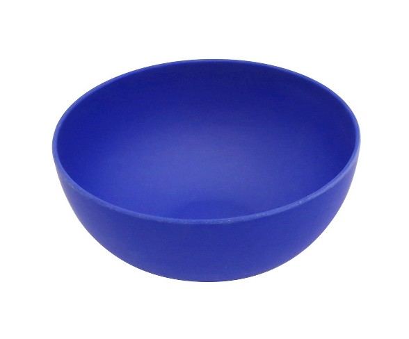 Bamboo Fiber 202.5oz Extra large Serving Bowl Athens Blue