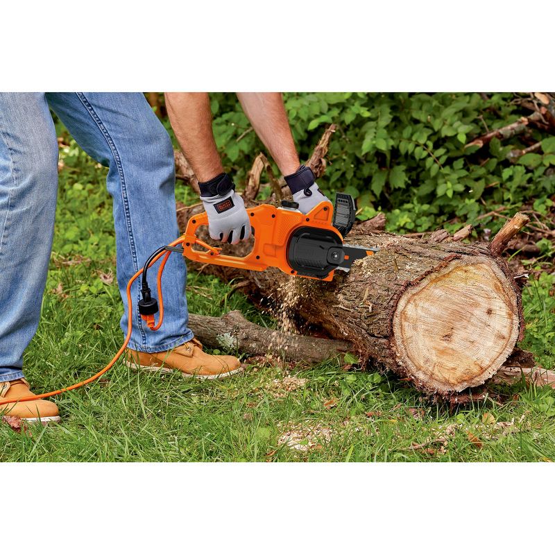 Black & Decker BECS600 8 Amp 14 in. Corded Chainsaw, 5 of 6