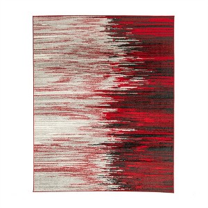 Abstract Multi-Color Modern Contemporary Transitional Eclectic High-Traffic Long-Lasting Indoor Area Rug by Blue Nile Mills - 1 of 4