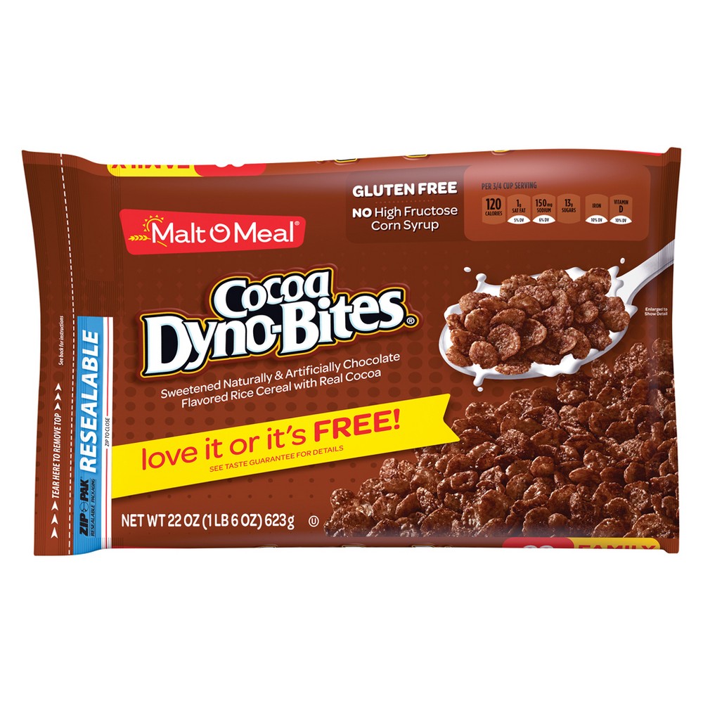 UPC 042400189091 product image for Malt-O-Meal Cocoa Dyno Bits Breakfast Cereal - 22oz | upcitemdb.com