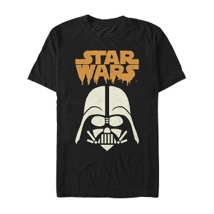 Men's Star Wars Halloween Darth Vader Helmet T-Shirt - 1 of 4