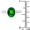 Slickblue Stylish Oval Cubic Zirconia Engagement Ring for Women, 1.8 Ct in Red, Blue, Green, Sizes 5-10 - 4 of 4