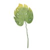 Northlight 26.5" Yellow/Green Split-Leaf Philodendron Flower Artificial Floral Spray - image 3 of 4