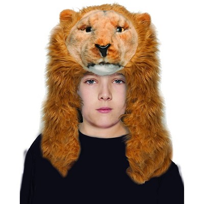 Underwraps Lion Adult Costume Animal Headpiece | One Size