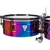 LP Tony Succar Signature Timbales With Black Nickel Hardware 14 in./15 in. Rainbow Chrome - 3 of 4
