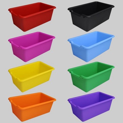 plastic bins