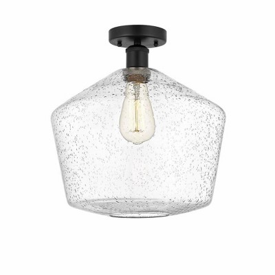 Cindyrella - 1 Light Semi-Flush Mount In Nautiical Style-13.75 Inches Tall and 12 Inches Wide
