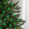 Northlight 25ct LED C7 Christmas Lights Green - 16' Green Wire - 4 of 4