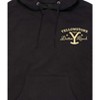 Men's - Yellowstone - Property Of Dutton Family Graphic Fleece Pullover Hoodie - 3 of 4