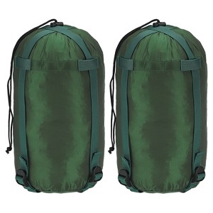 Unique Bargains Waterproof Portable Compression Stuff Sacks 2 Pcs 20L - 1 of 4