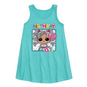 - LOL Surprise! - Birthday QT Graphic Sleeveless Aline Dress - 1 of 2