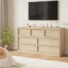 6/7/8 Drawer Dresser for Bedroom, Modern Horizontal Wooden Chest of Drawers Dresser Organizer - 4 of 4