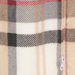 designer plaid with cream