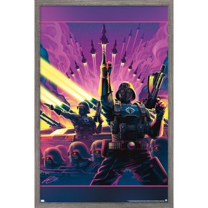 Trends International G.I. Joe - Cobra Officer Framed Wall Poster Prints - 1 of 4