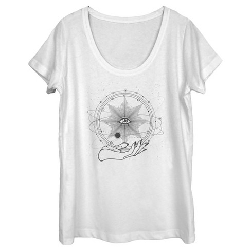 Women's Lost Gods Universe in the Hand T-Shirt - image 1 of 4