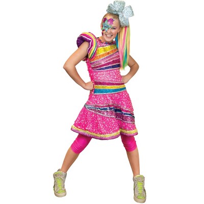 Kids Nickelodeon Jojo Siwa Halloween Costume Jumpsuit Target - jojo siwa roblox id kid in a candy store