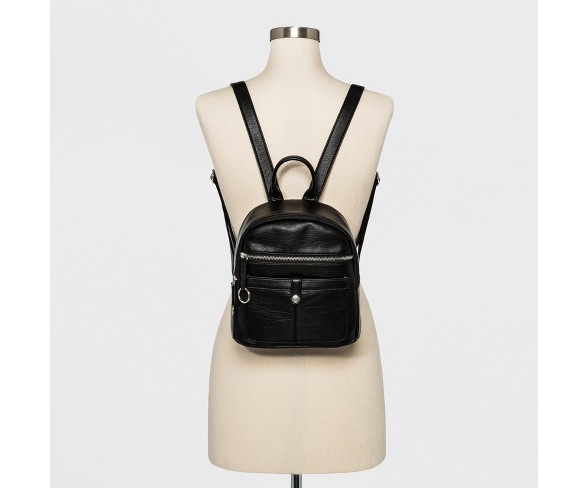 Bueno Washed Grainy Backpack - Black