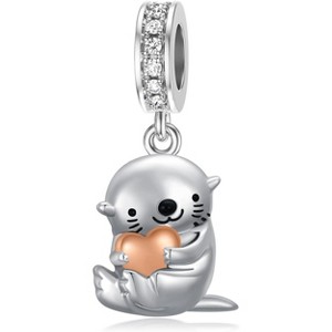 Sterling Silver Animal Charm Collection for Jewelry Making, Includes Cow, Elephant, Fox, Cat, Bee and More - 1 of 4