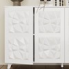 Famapy 4 - Door Diamond - Patterned Surface Dresser for Living Room Storage - 4 of 4