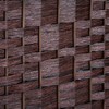 SpassWay 71"H Artisan Woven Wood Folding Screen Multi Panel Room Divider for Natural Privacy and Organic Style (Nature Wood and Brown) - 2 of 4
