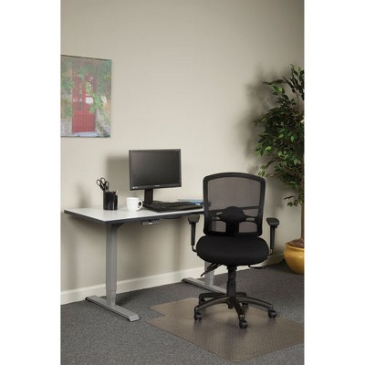 Adjustable Ergonomic Mesh Office Chair with Tilt and Swivel, Black