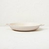 124oz Melamine Shallow Serving Bowl with Handles White - Opalhouse™ designed with Jungalow™ - image 3 of 4