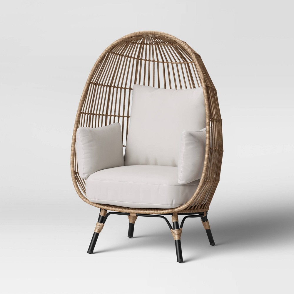 Photos - Garden Furniture Oversized Egg Kids' Chair - Pillowfort™