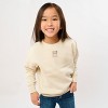 The Juniper Shop Better Days Are On The Way Youth Sweatshirt - XS - Natural - 3 of 4