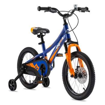 RoyalBaby Chipmunk Explorer Kids Bike with Dual Disc Brake, Training Wheels, Kickstand, Bell, & Tool Kit for Boys and Girls Ages 4 to 8