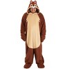 HalloweenCostumes.com 2X   Adult Plus Size Disney Chip 'n Dale Chip Halloween Costume | Disney Costumes, Brown/Black/Brown - 4 of 4