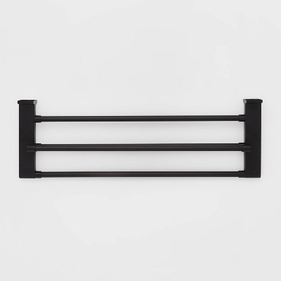 Modern Towel Rack Black - Threshold™