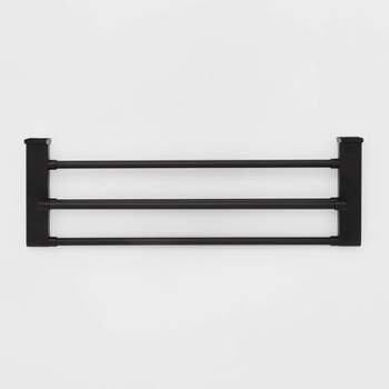 Modern Towel Rack Black - Threshold™