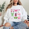 Simply Sage Market Women's Graphic Sweatshirt Golf Icons Coquette - 2 of 4